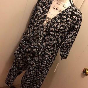 Lularoe Noir Shirley